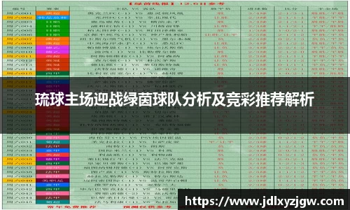 悟空体育琉球主场迎战绿茵球队分析及竞彩推荐解析